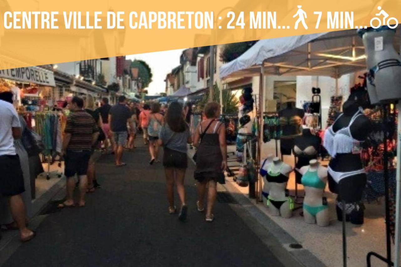 * Capbreton * Hossegor * Golf * Parking * Famille Apartment Luaran gambar