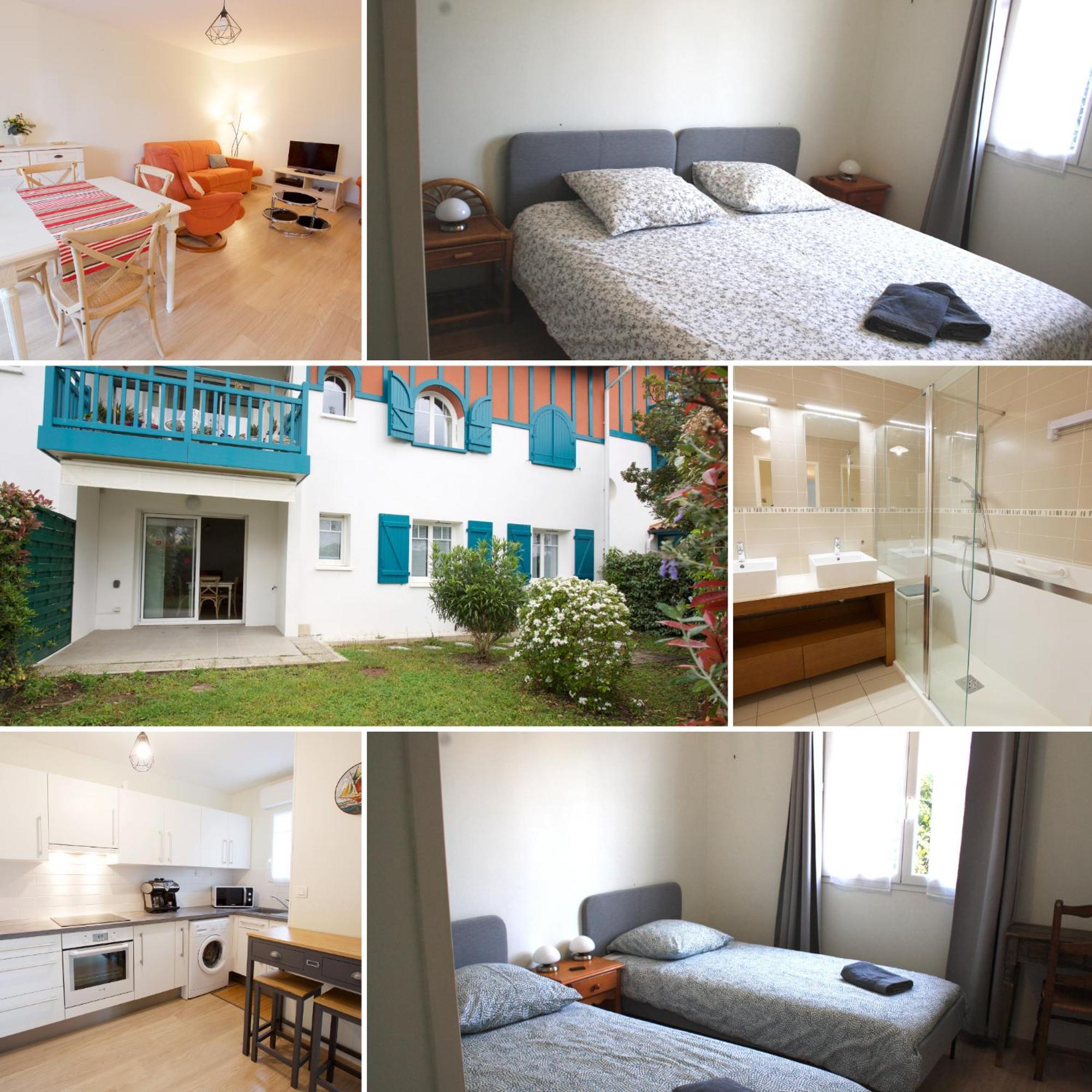 * Capbreton * Hossegor * Golf * Parking * Famille Apartment Luaran gambar
